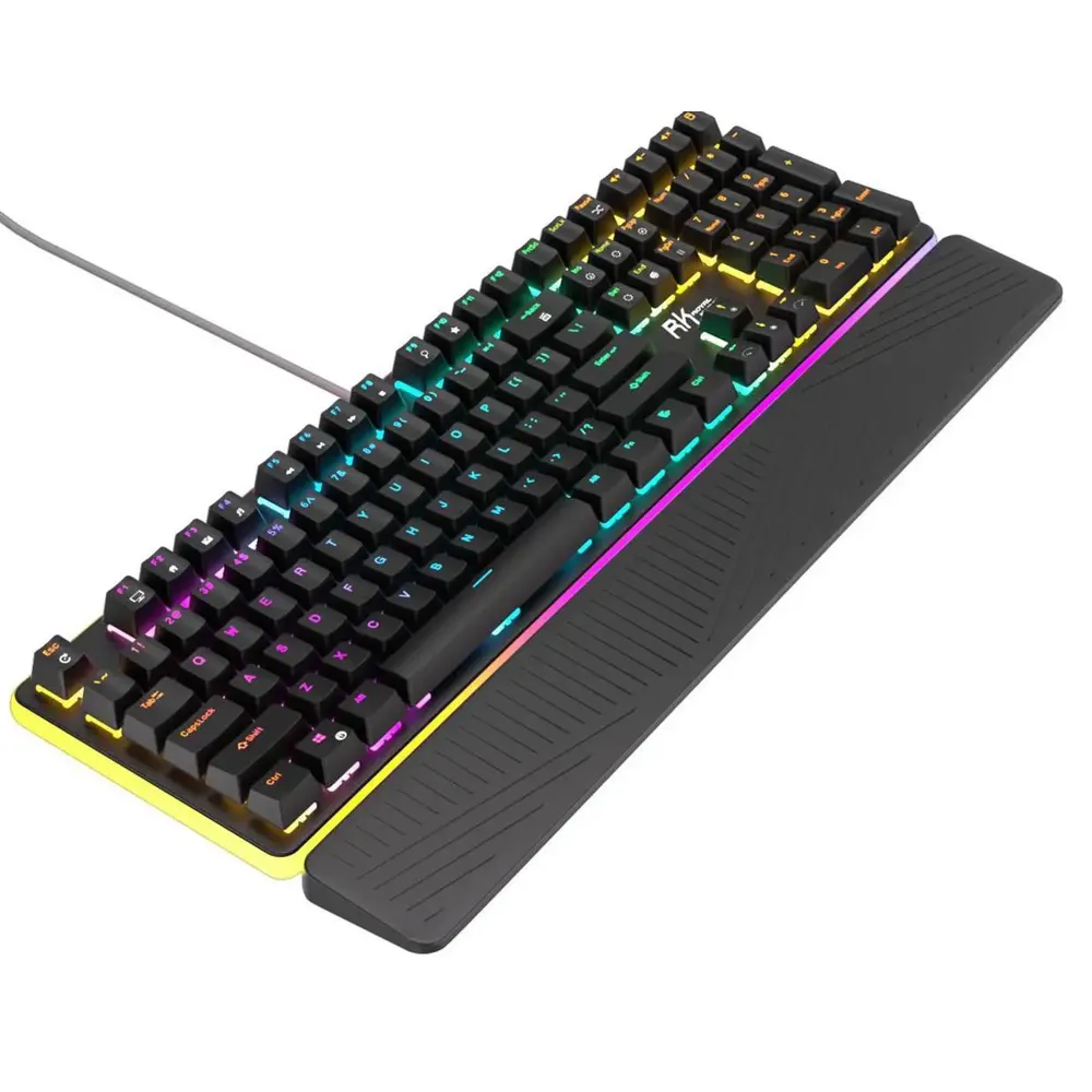 კლავიატურა Royal Kludge RK 918 Mechanical Keyboard, Blue switch, Wired, USB, Black
