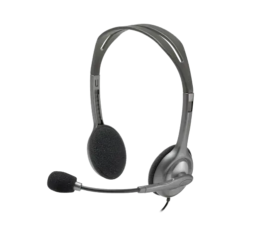 Logitech, H110 Stereo Headset Black