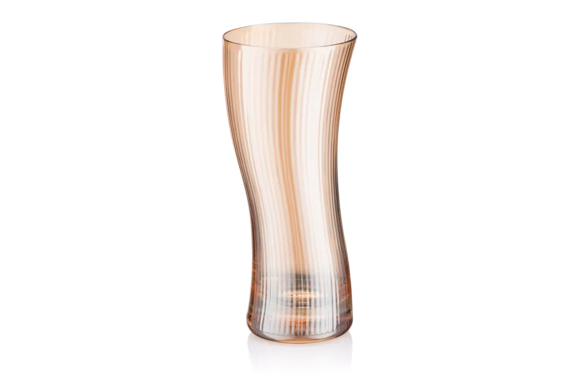 Long glasses set ARDESTO Golden Moon, 350ml, 2pcs, glass