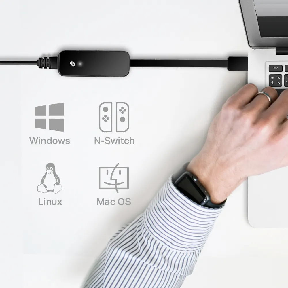 USB-LAN ადაპტერი TP-Link USB3.0 to RJ-45 Adapter