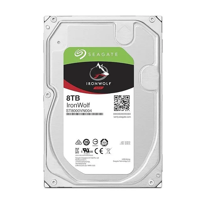 Seagate, HDD.IronWolf.3.5-inch, 8TB, ST8000VN004, 7200RPM
