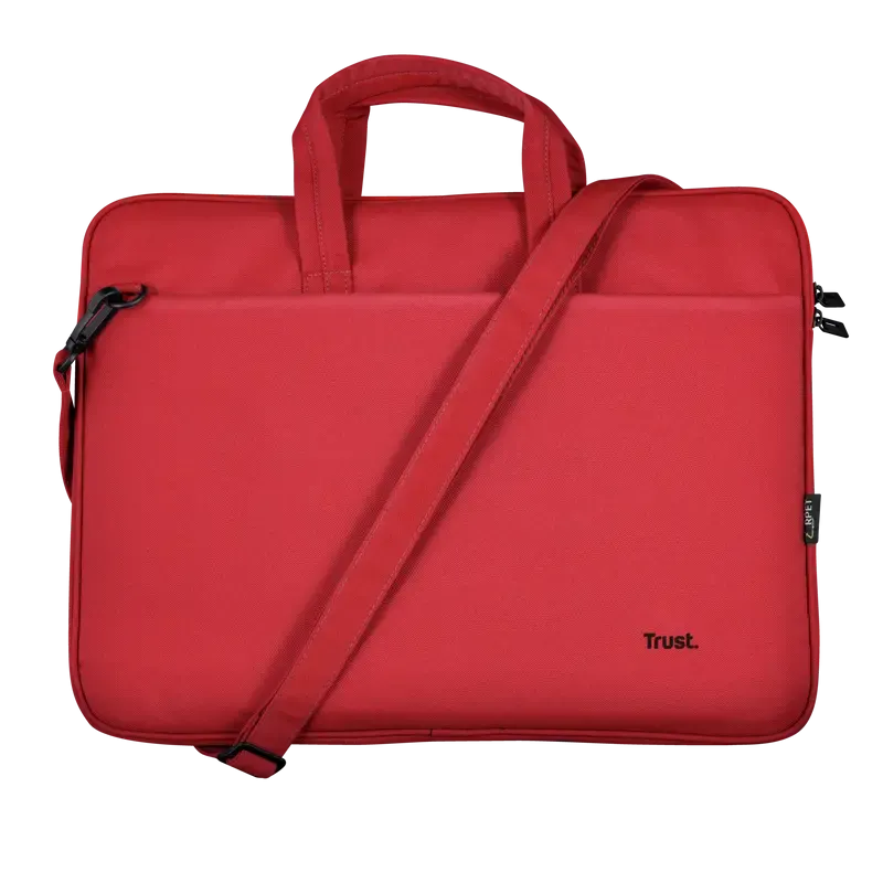24449 TRUST BOLOGNA LAPTOP BAG 16″ ECO RED
