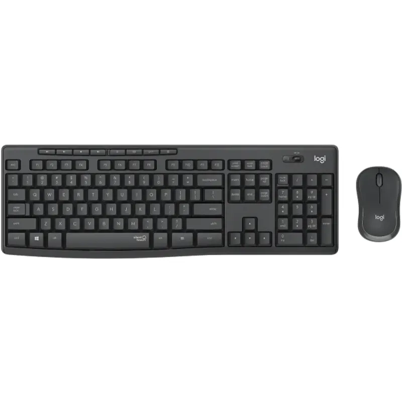 logitech, MK295, Keyboard + Mouse (EN) (Combo) Black
