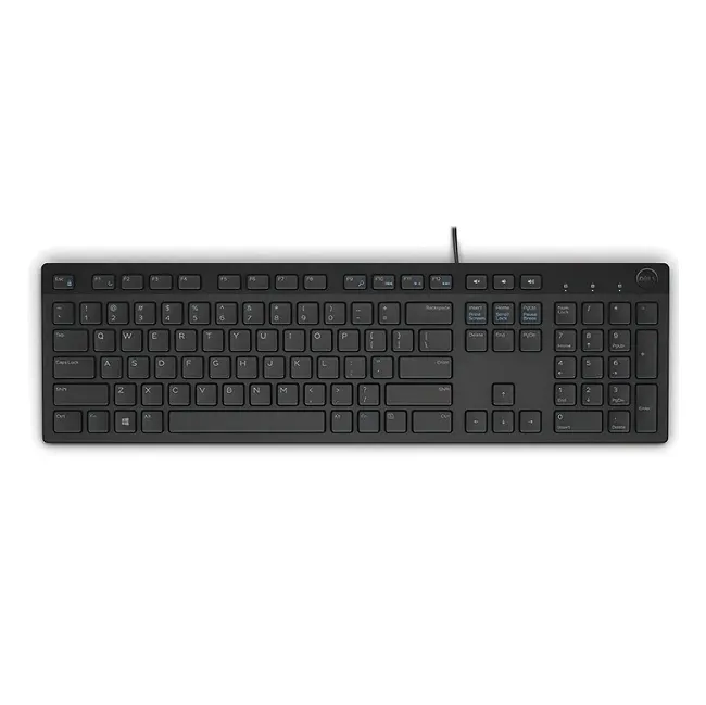 კლავიატურა Dell Multimedia Keyboard-KB216 - Russian (QWERTY) - Black