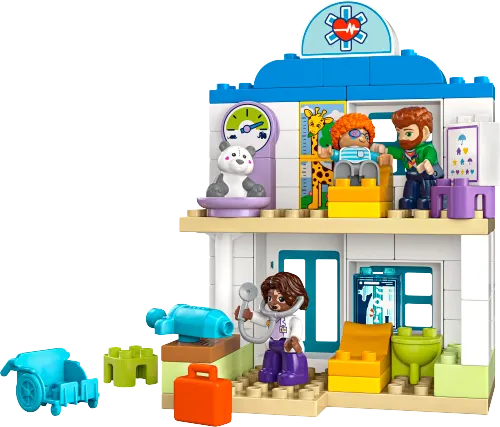 კონსტრუქტორი LEGO DUPLO Town First Time Visit to the Doctor 10449
