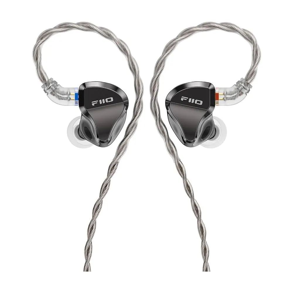 Headphones FiiO JH5 1DD 4BA Hybrid 5 Drivers HiFi in-Ear Earphone, Detachable 0.78mm 2 Pin Cable 3.5mm Plug for IOS/Android