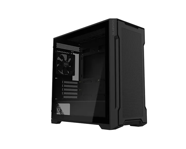 ქეისი Gigabyte C102 GLASS 2x120mm Fans Mid Tower Black