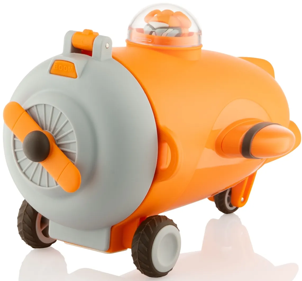 Ardesto Bottle Plane 550ml, plastic, orange