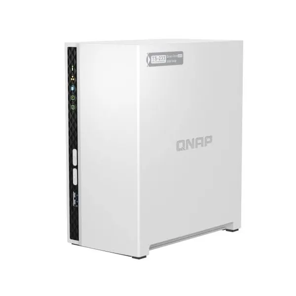 NAS სერვერი 2-bay, ARM Cortex-A55 quad-core 2.0 GHz processor, 2 GB RAM