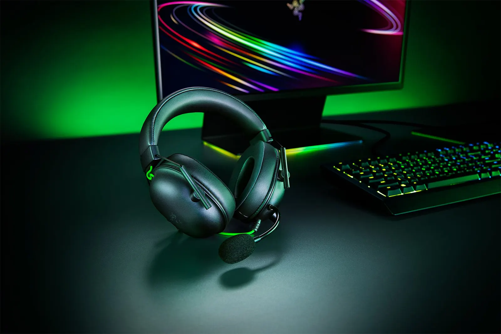 ყურსასმენი Razer Gaming Headset BlackShark V2 X, 7.1, mini-jack, 1.3m, black
