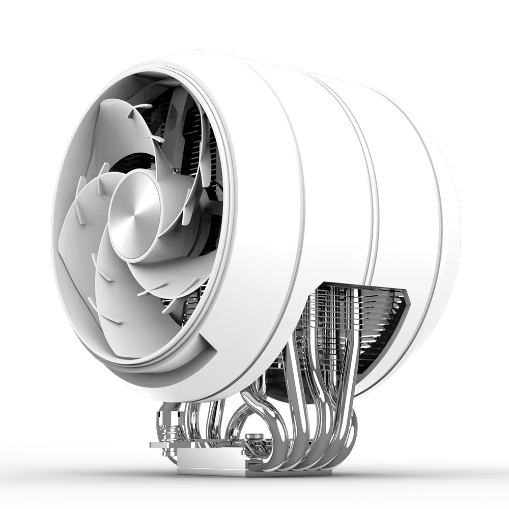 Zalman CPU cooler ZET5, ARGB LGA 1851, 1700, 1200, 115x, AM5, AM4, 4pin PWM, 3pin+5VARGB, TDP200W, white