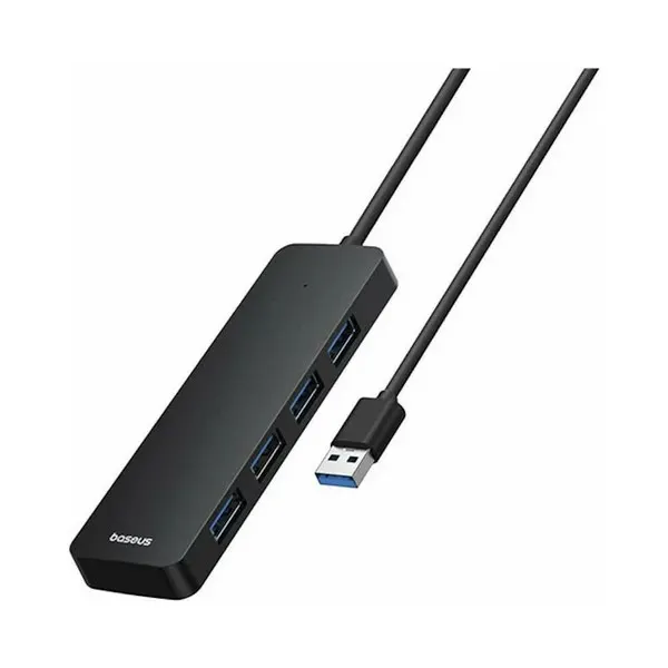 Type-C ჰაბი Baseus UltraJoy 4-in-1 Lite Hub Black