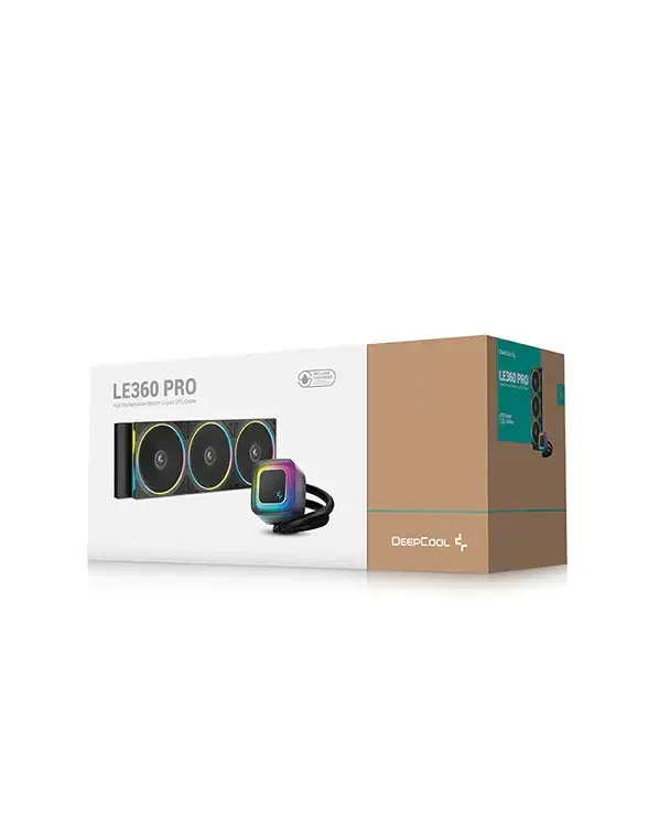ქულერი Deepcool, LE360 PRO, Liquid AIO Cooler, Black