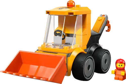 კონსტრუქტორი LEGO City Rides – Construction Loader 60483