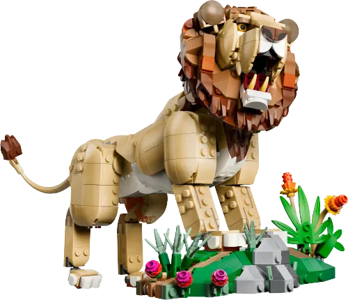 კონსტრუქტორი LEGO Creator Wild Animals: Majestic Lion 31386