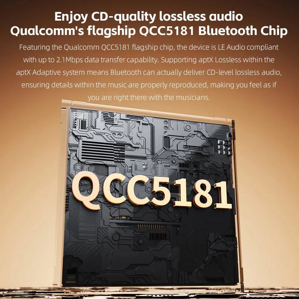 DAC მიმღები FiiO BR15 R2R (F3132B) Optical, Coaxial, RCA, XLR, Type-C, Hi-Res Bluetooth Audio Receiver and DAC Black