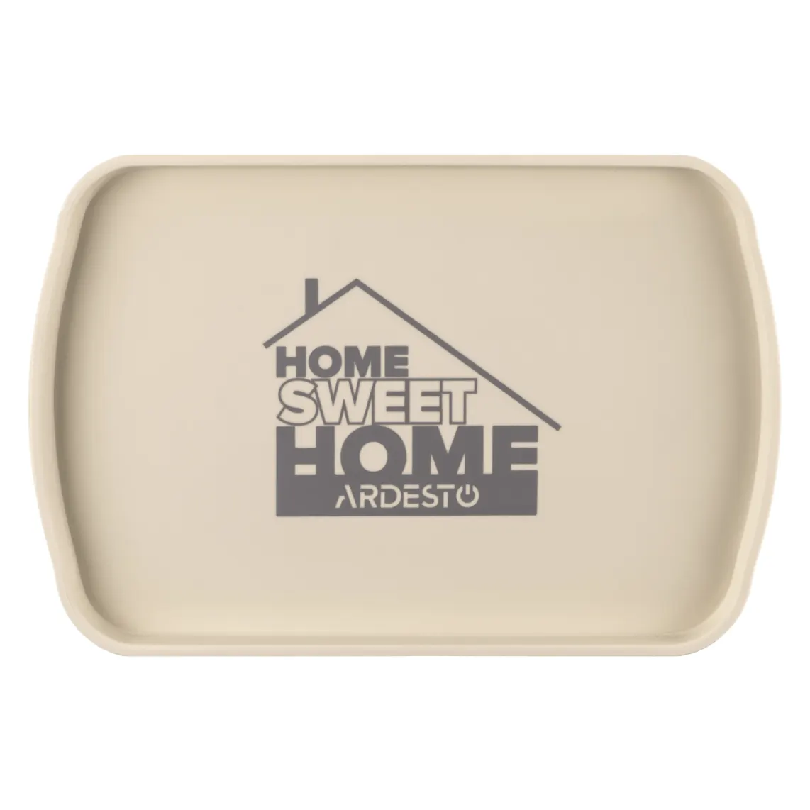 შესანახი კონტეინერი Ardesto Storage box with lid 45.5x31x24.5cm, 23l, plastic PP, beige
