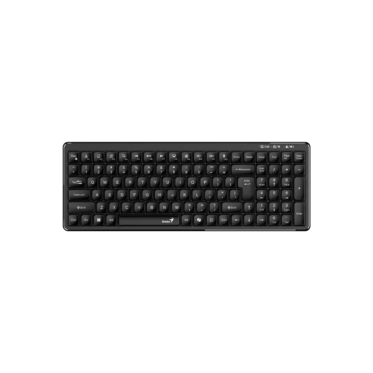 კლავიატურა Genius, LuxeMate Q7100BT, AI Copilot Key, Keyboard, Black