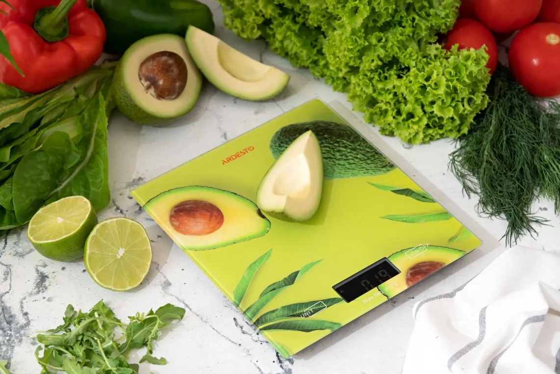 Ardesto Kitchen Scales SCK-893AVOCADO