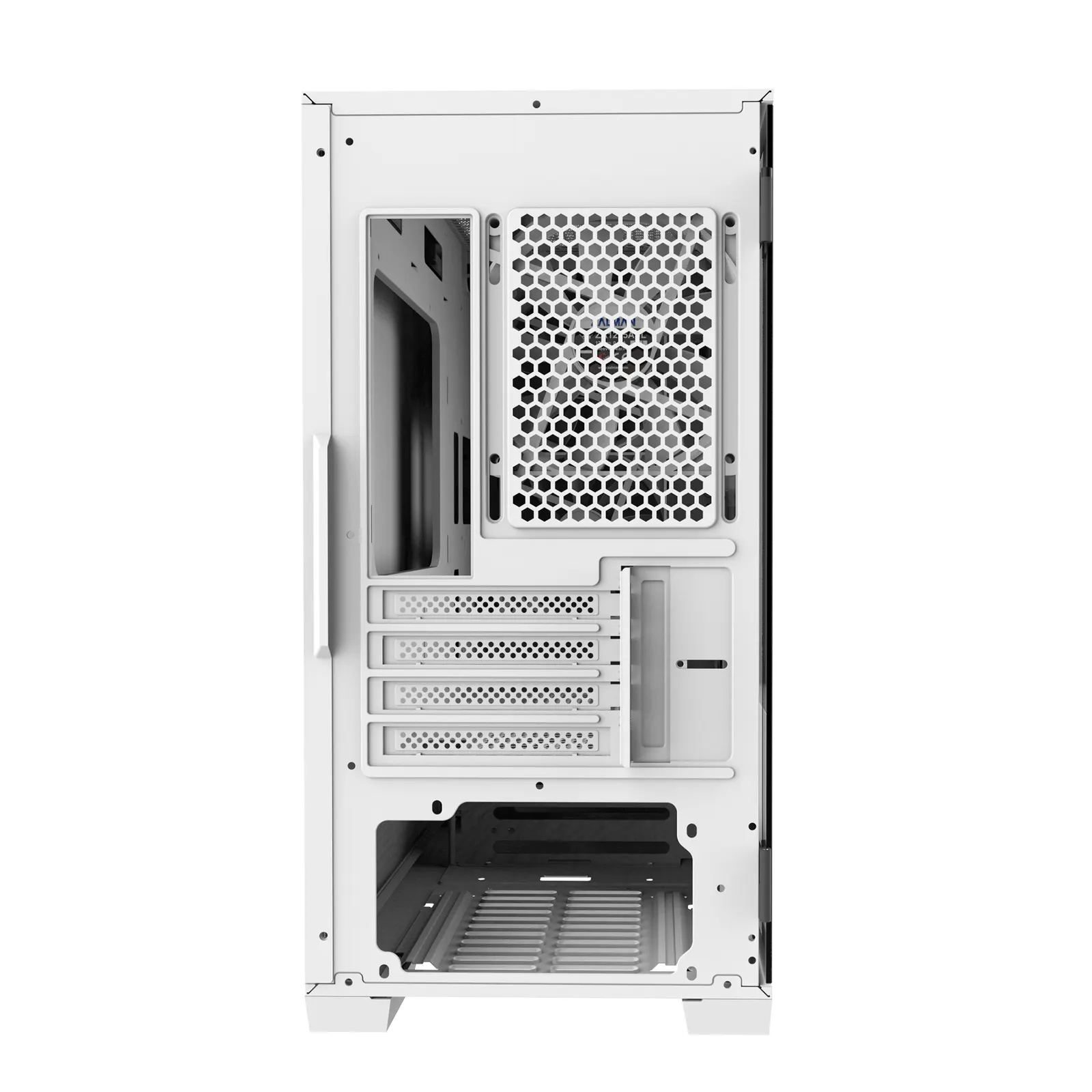 ქეისი Zalman Z1 ICEBERG, MidT, 1xUSB2.0,2xUSB3.0, 3x120mm, TG (side panel), without PSU, white