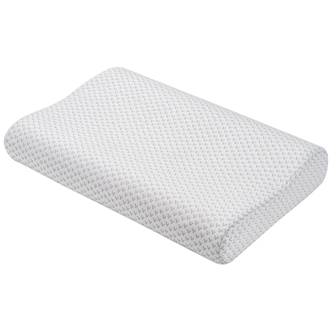 ორთოპედიული ბალიში Ardesto Contour pillow Sleepwell, 60x40x11/9cm, aircell memory foam, white