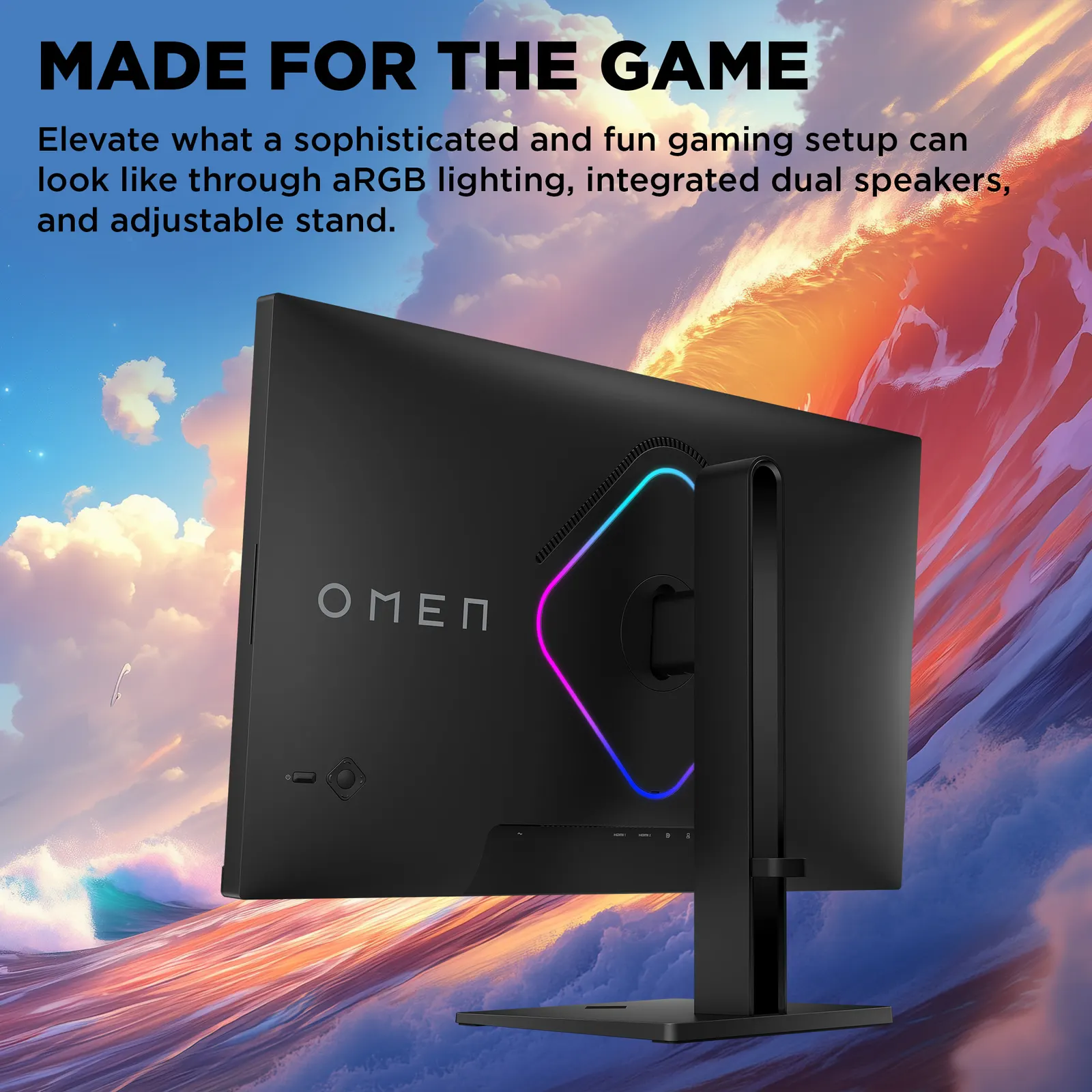 მონიტორი HP OMEN 27qs G2 27" IPS 2K Black