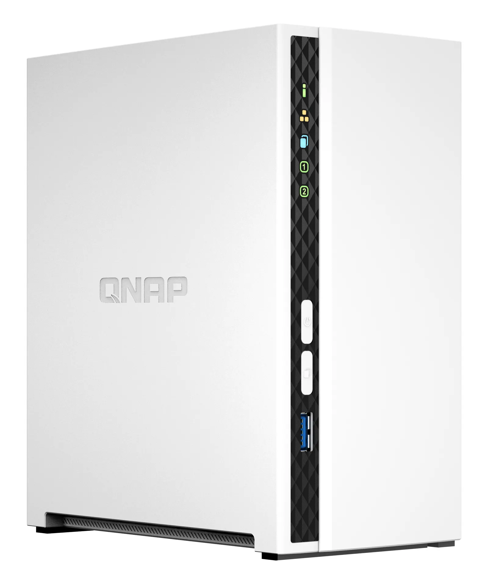 NAS სერვერი 2-bay, ARM Cortex-A55 quad-core 2.0 GHz processor, 2 GB RAM