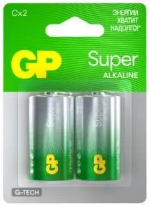 GPPCA14AS096, GP, Battery, CX2 1.5V, LR14, Super Alkaline.