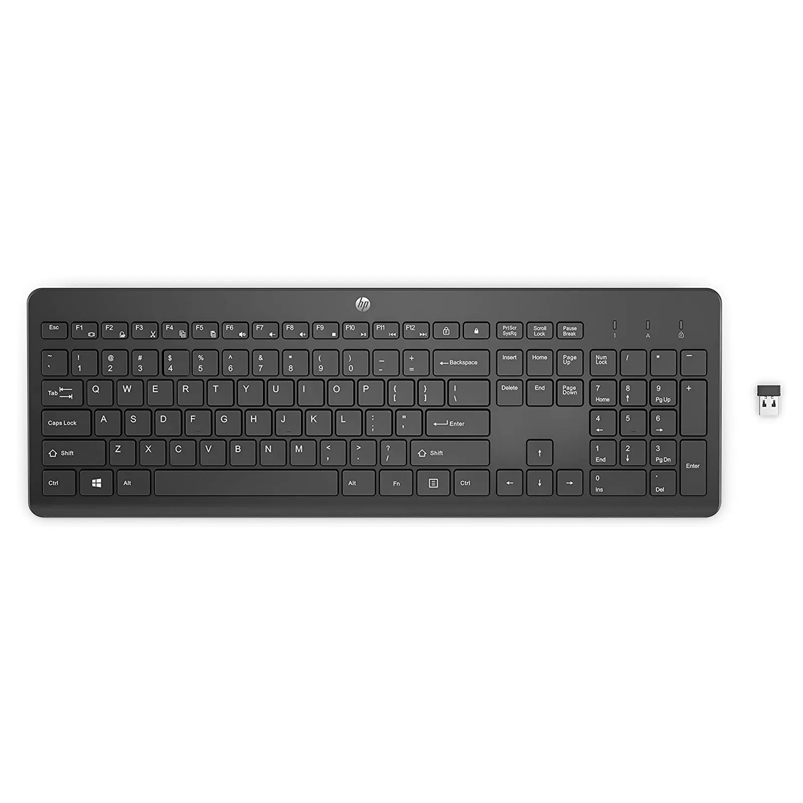 კლავიატურა HP 230 Wireless Black