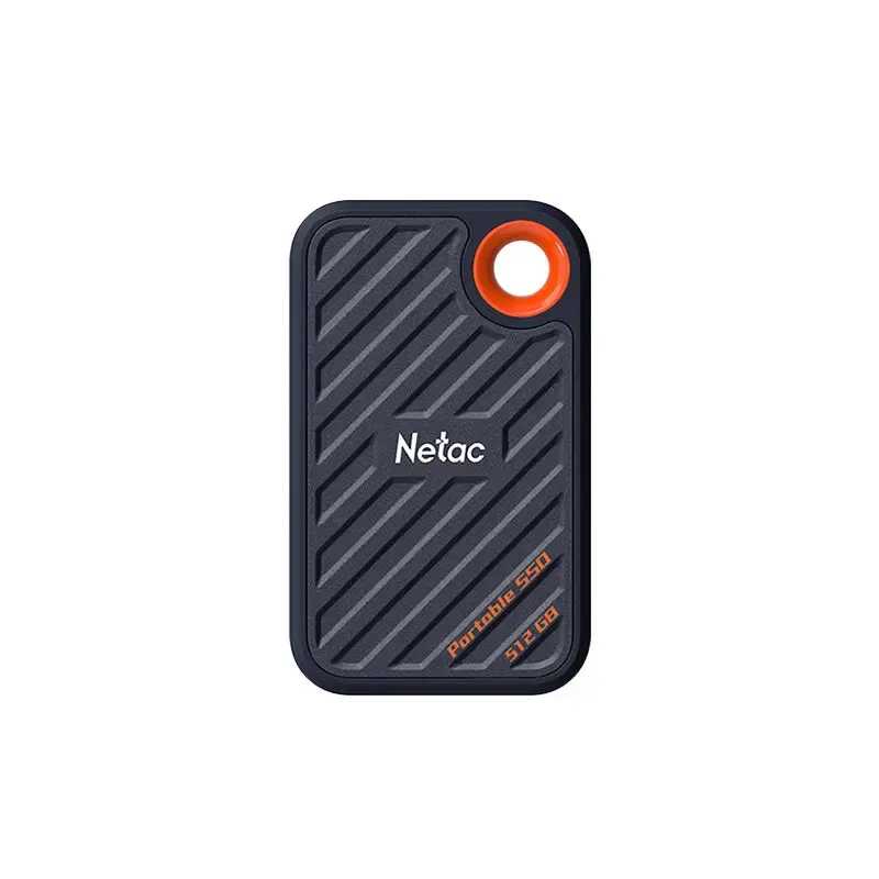 NETAC, ZX20, External SSD, 512G,USB 3.2 Gen 2 ,R/W up to 2000MB/1800MB/s,USB C to A cable,20Gbps Type C c.