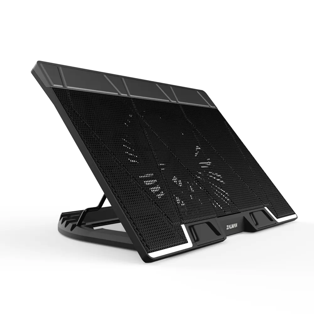 ნოუთბუქის ქულერი Zalman Notebook Cooling Stand 17" (Black)