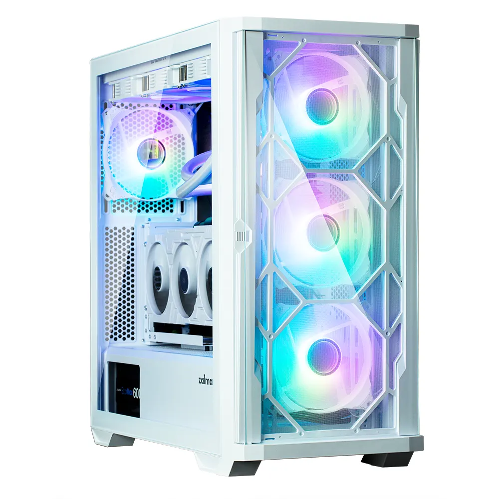 ქეისი Zalman Z10 DUO ATX Mid Tower White