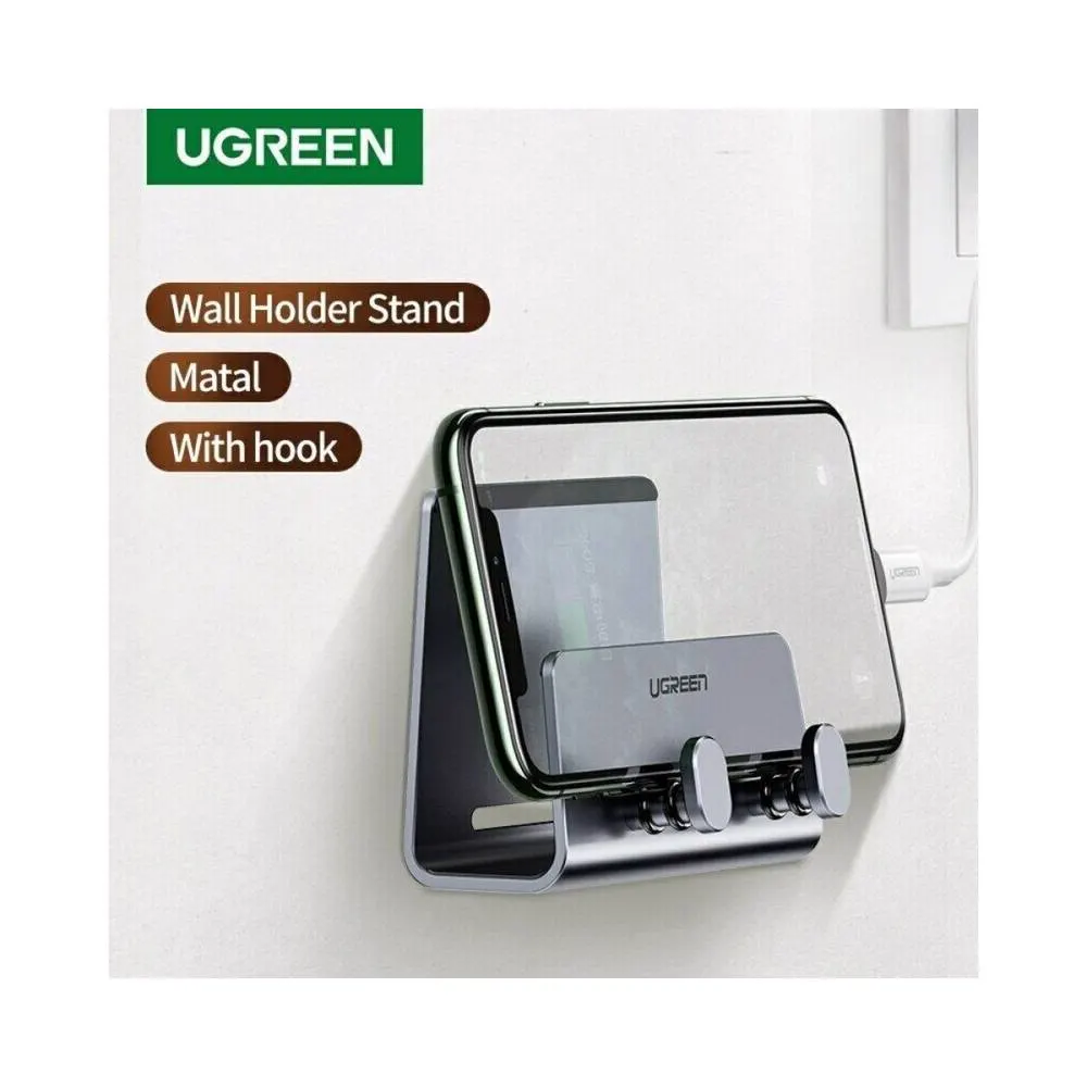 მობილურის დამჭერი UGREEN LP193 (70584), Wall Mount, Phone Holder, Grey