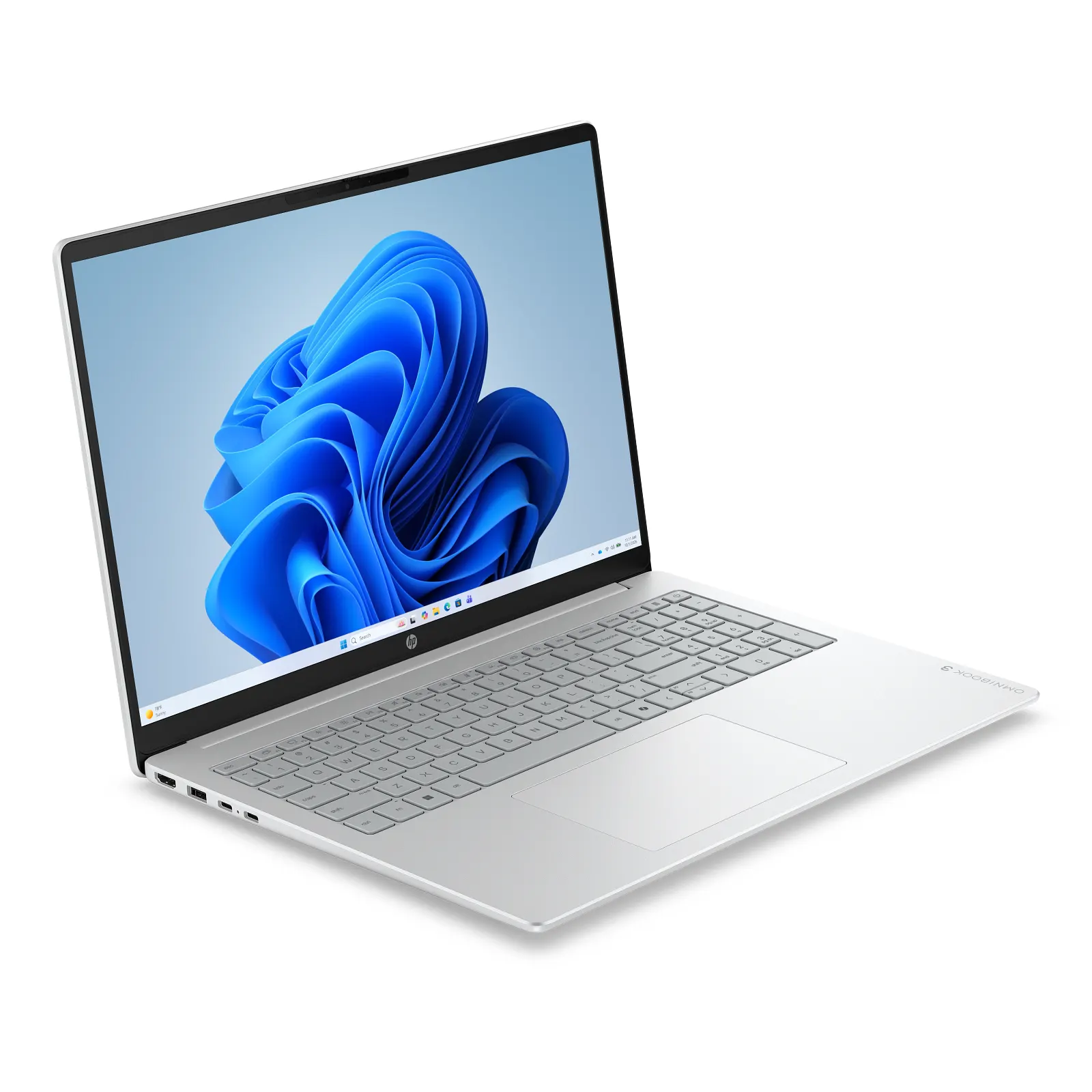 HP OmniBook 3 17 17-dk0003ci, 17.3", Core 7-150U, 16GB, 512GB, Glacier Silver