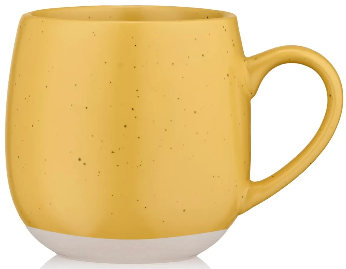 კათხა Mug ARDESTO Alcor, 450ml, ceramic, yellow