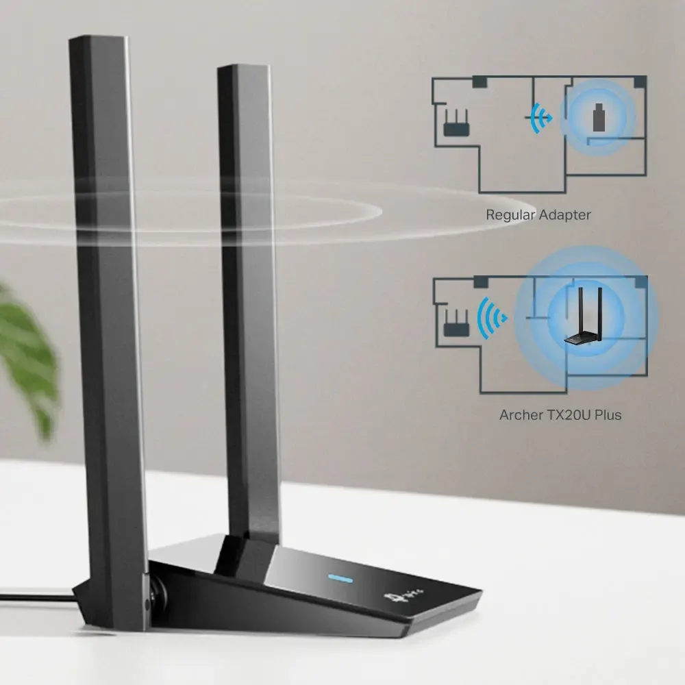 TP-Link, Archer TX20U Plus, AX1800, Wireless USB Adapter