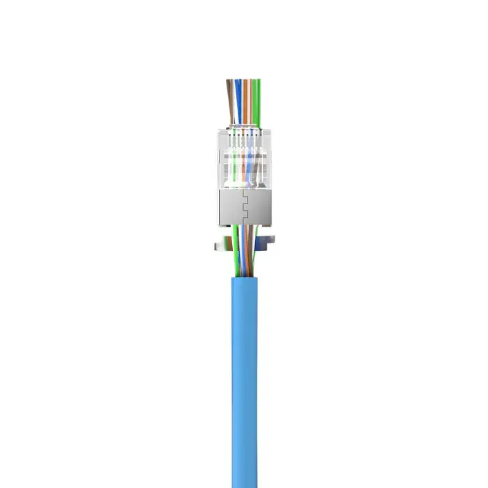 OT1093ATP01, UNITEK, CAT7 RJ45 Pass Through Connector.