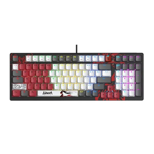 კლავიატურა Bloody S98 Naraka Wired Mechanical Black/White