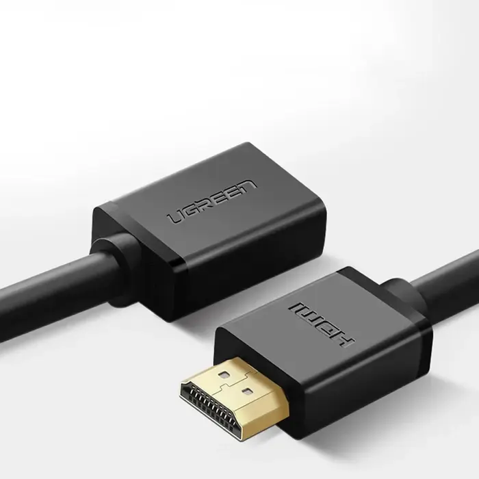 HDMI კაბელი HD107, UGREEN, Cable, HDMI Male to Female Cable, 3m, Black.
