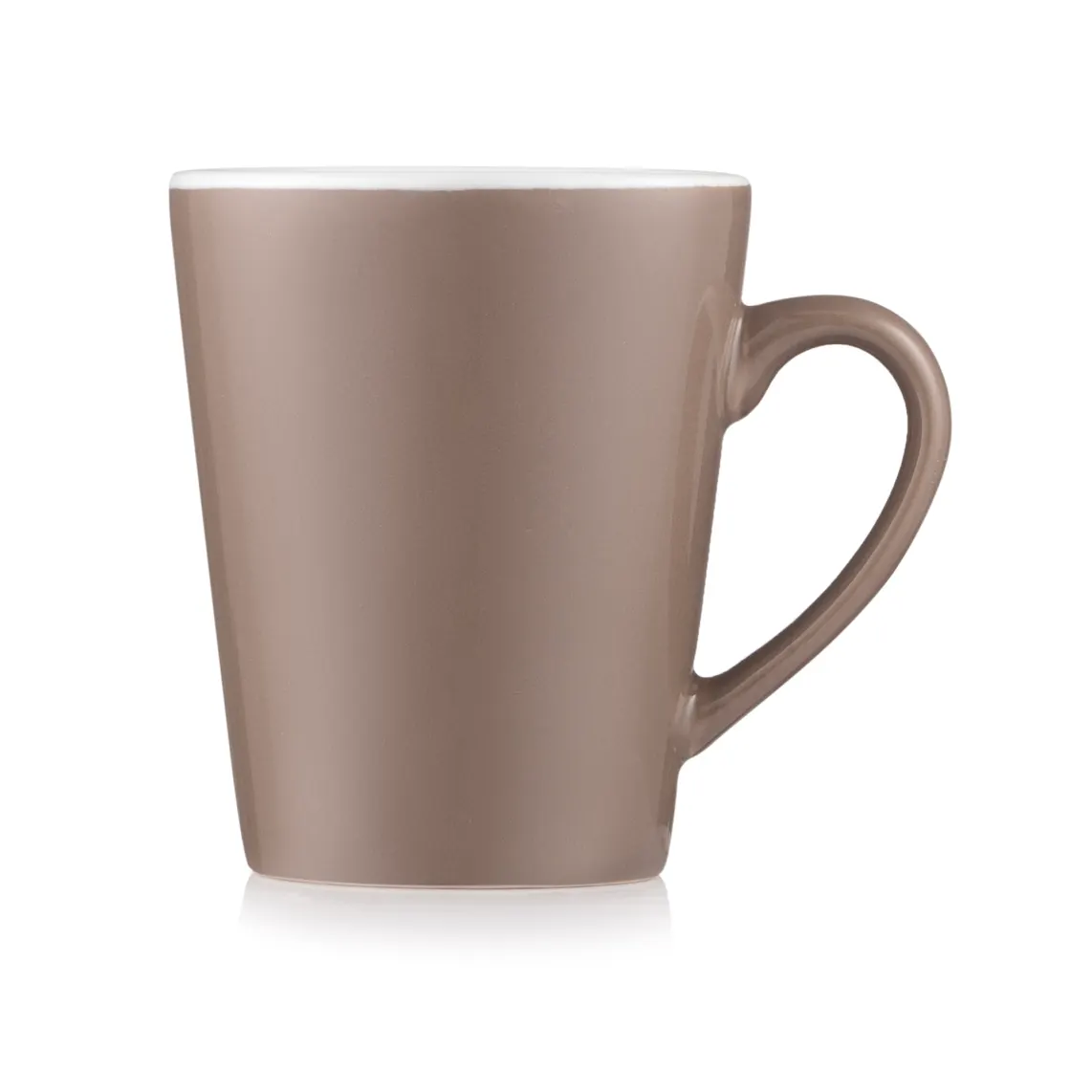 კათხა Mug ARDESTO Mario, 240ml, ceramics, brown