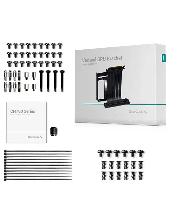 Deepcool, CH780 WH, Case white