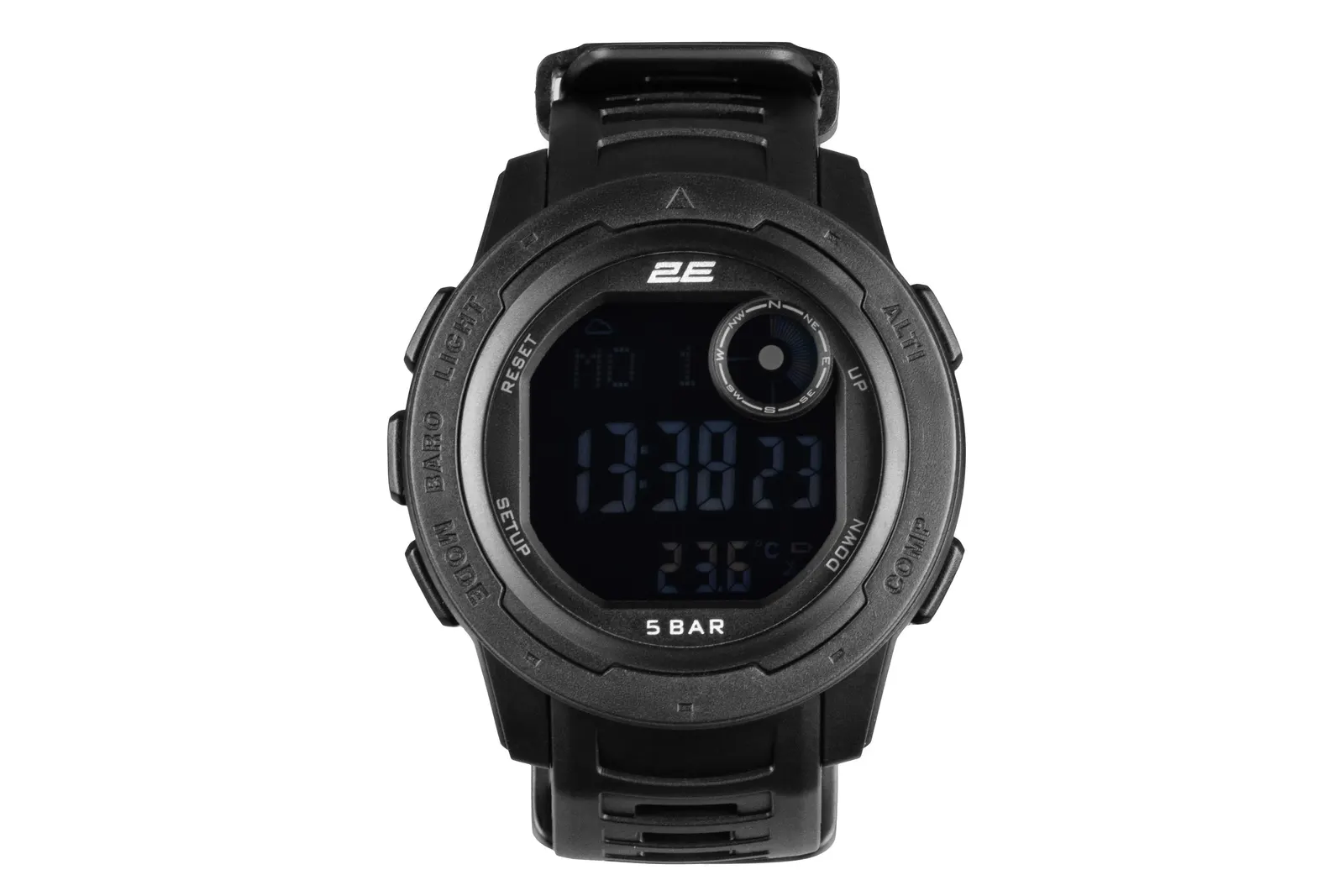 ტაქტიკური საათი 2E Delta X Black tactical watch with compass and pedometer