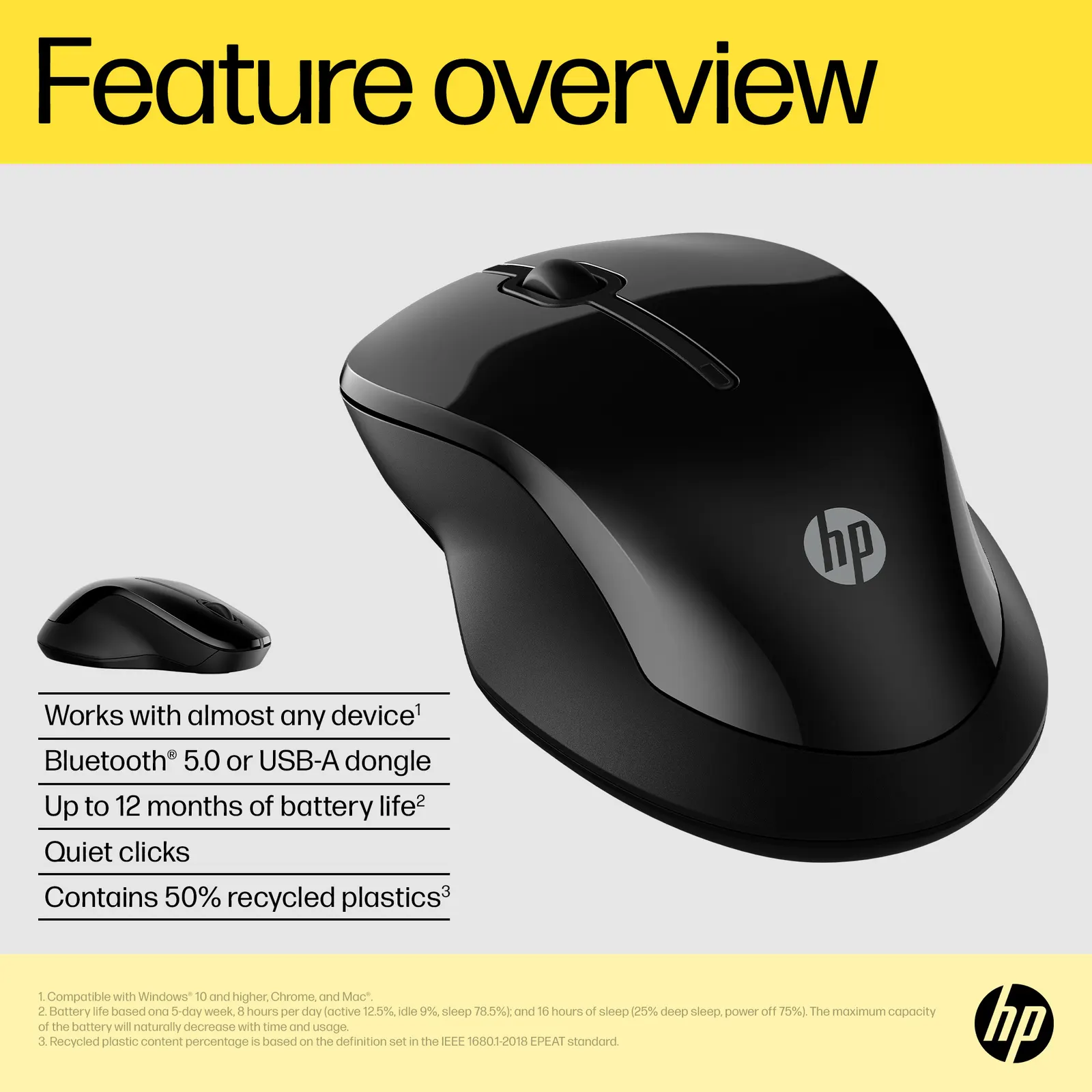 HP 250 Dual Wireless Mouse EURO