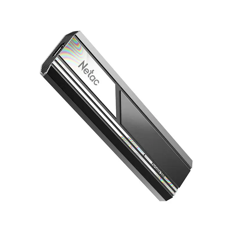 NETAC, ZX10, External SSD, 001T, USB 3.2 Gen 2,R/W up to1050/950MB/s,USB C to A cable,10Gbps Type C c.