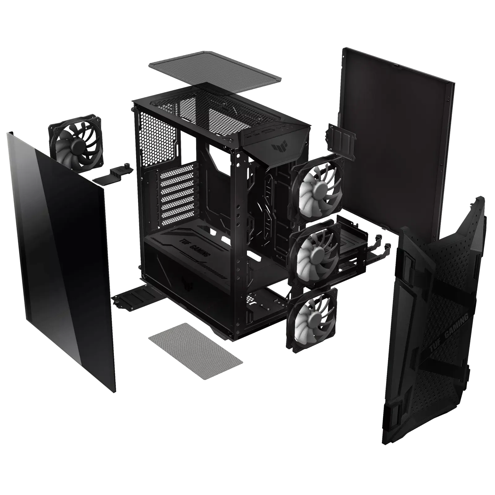 ASUS, GT301 TUF Gaming Case Black.