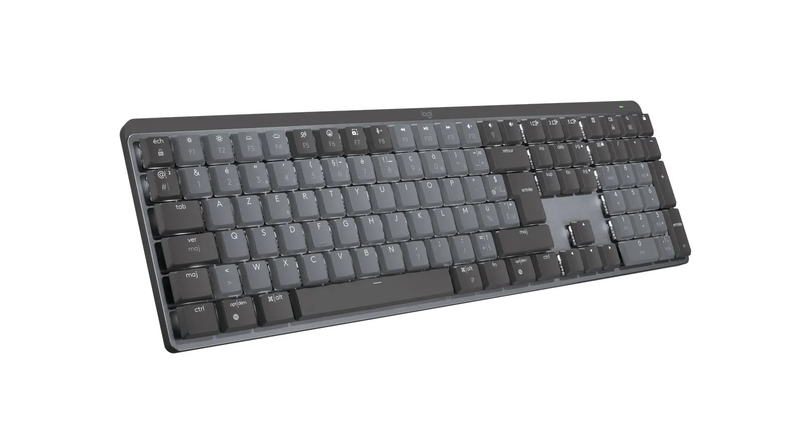 logitech, MX Mechanical tactile, Keyboard Graphite