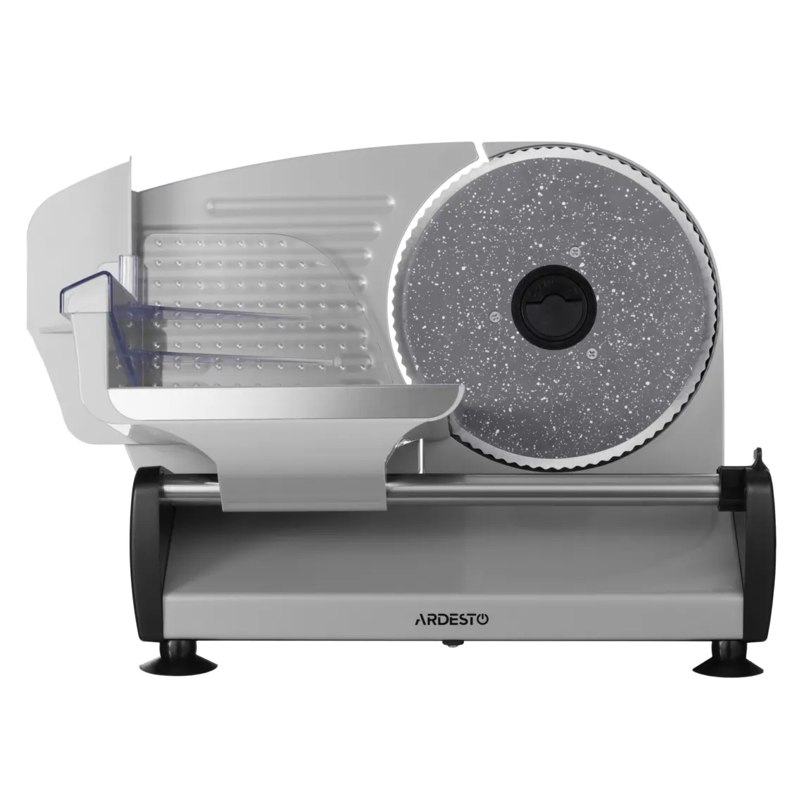 სლაისერი Ardesto slicer, 250W, blade-stainless steel, diameter of the knife-190mm, corps- iron/plastic, grey-black