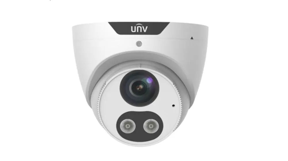 IP კამერა - 4მპ, 2.8მმ, Turret, Mic, SD, ANR, Speaker, Uniview IPC3614SB-ADF28KMC-I0