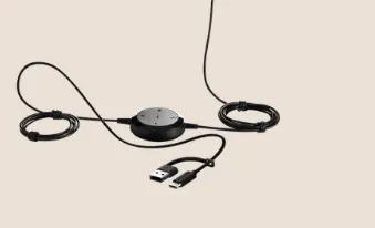 ყურსასმენი Evolve 20, Jabra, Headphone, USB C/A, MS Stereo.
