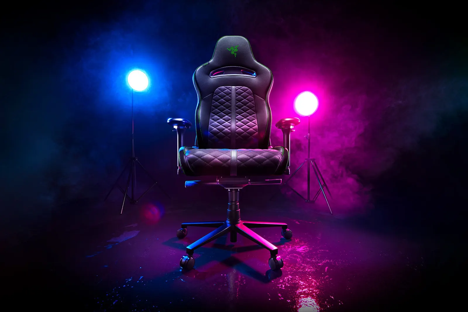 გეიმერული სავარძელი RAZER Gaming chair Enki Black/Green